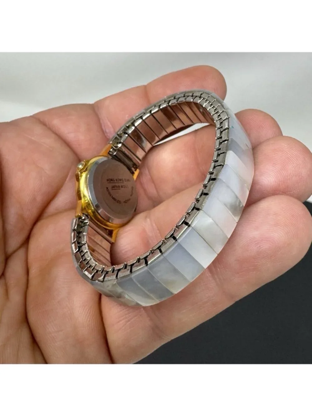 GemTime Mother of Pearl Watch Women For Parts Or Restore
